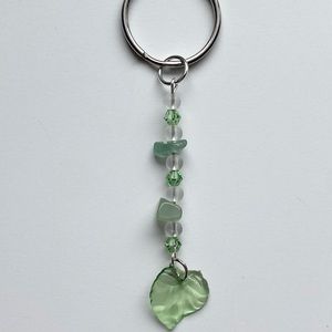 ❣︎ Spring leaf key ring ❣︎